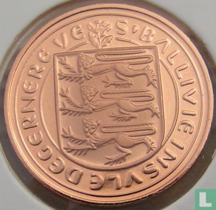 Guernsey 1 penny 1981 (PROOF) - Afbeelding 2