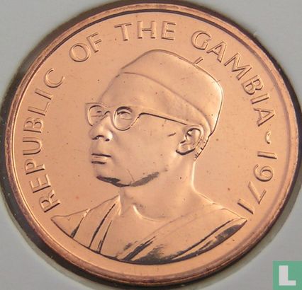 Gambia 1 Butut 1971 - Bild 1