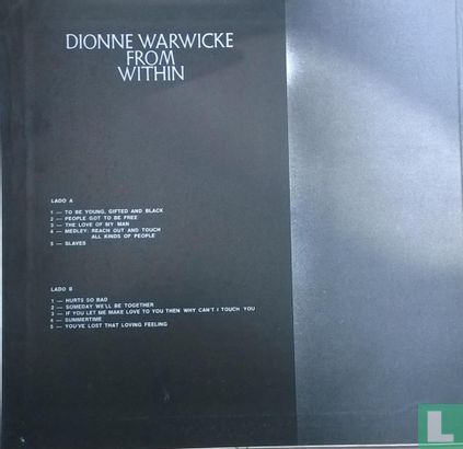 Dionne Warwicke From Within Vol II - Image 2