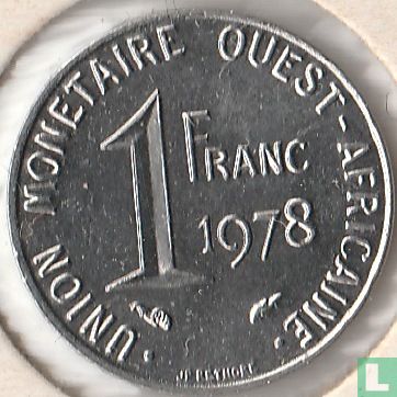 West-Afrikaanse Staten 1 franc 1978 - Afbeelding 1