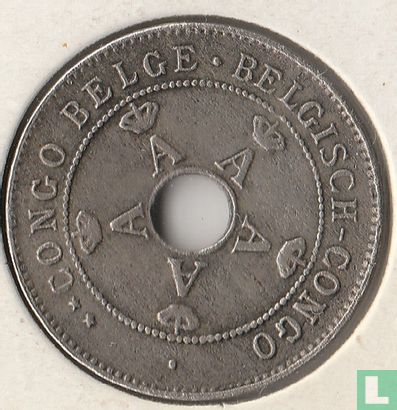 Belgisch-Congo 10 centimes 1928 - Afbeelding 2