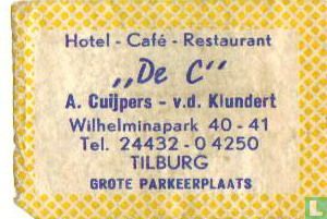 Hotel-Café-Restaruant "De C"  A.Cuijpers - v.d.Klundert