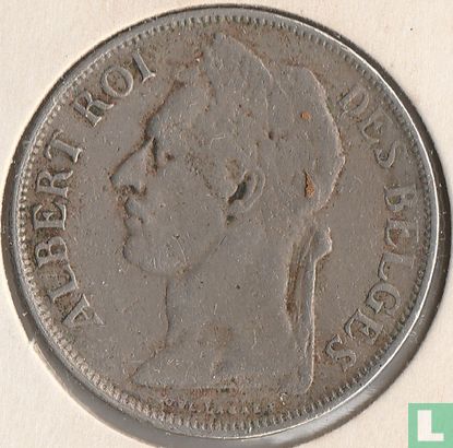 Congo belge 1 franc 1924 (FRA) - Image 2