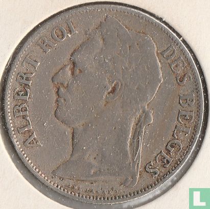 Congo belge 1 franc 1923 (FRA - 1923/2) - Image 2
