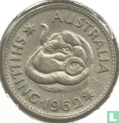 Australie 1 shilling 1962 - Image 1
