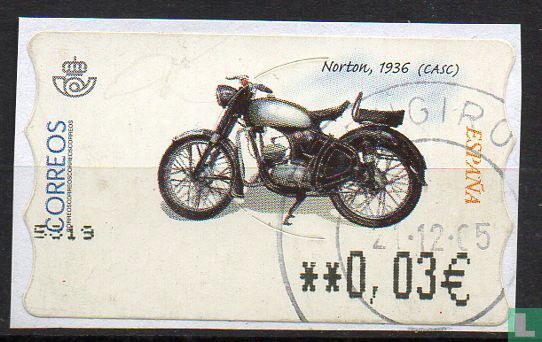Motorcycle Norton 1936