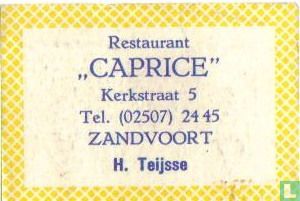 Restaurant Caprice - H.Teijsse