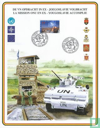 UN-Mission in ex-Jugoslawien erreicht