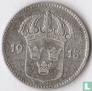 Zweden 10 öre 1913 - Afbeelding 1