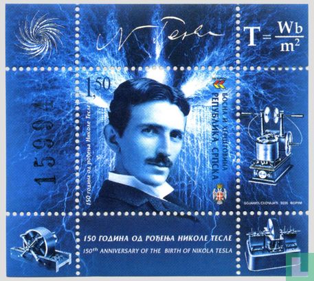 150. Geburtstag von Nikola Tesla
