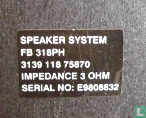 Philips FB 318PH luidsprekerset - Afbeelding 3