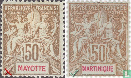 Mayotte, Fournier forgery - Image 2