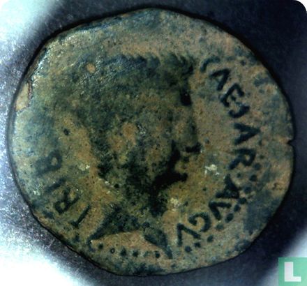 Römische Kaiserzeit 27 v. Chr. - 14 n. Chr., AE, als August, Emerita Augusta, Hispania Lucitania, 25-23 v. Chr. - Bild 1
