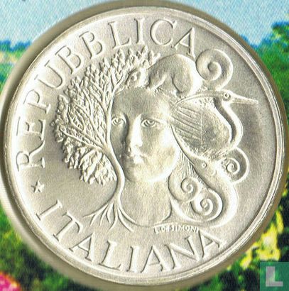 Italien 1000 Lire 1994 "Italian wildlife protection" - Bild 2