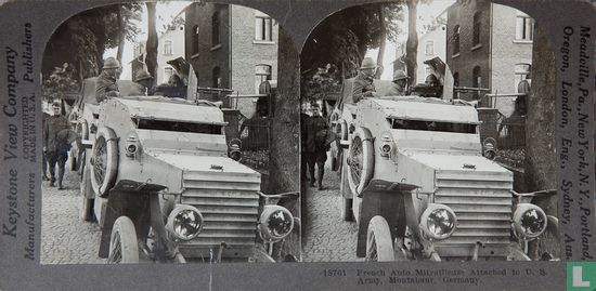 French auto mitrailleuse with U.S. Army - Image 1