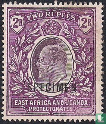 King Edward VII with overprint