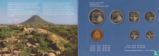 Aruba jaarset 1989 - Afbeelding 2