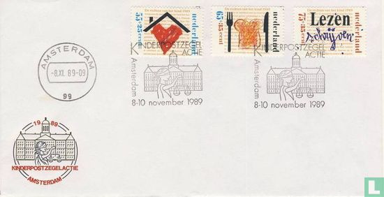 Children's stamp campaign Amsterdam