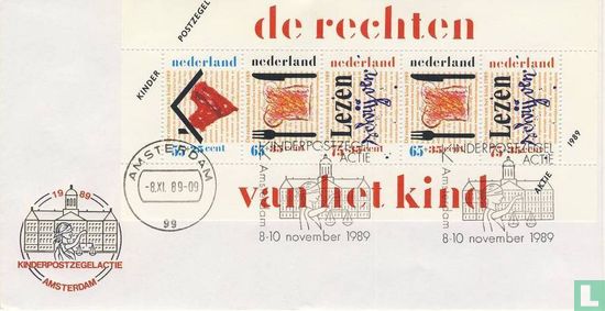 Children's stamp action Amsterdam