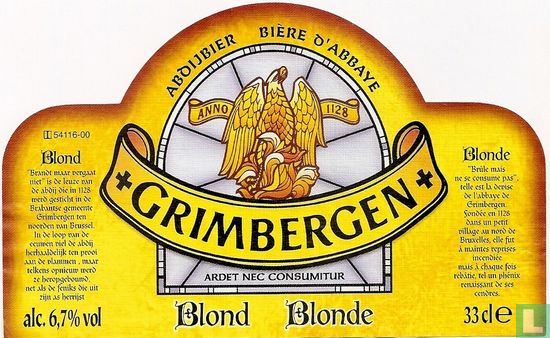 Grimbergen Blond - Afbeelding 1