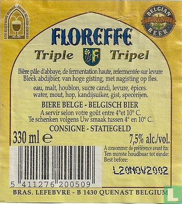 Floreffe Triple - Afbeelding 2