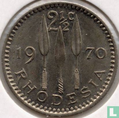 Rhodesië 2½ cents 1970 - Afbeelding 1