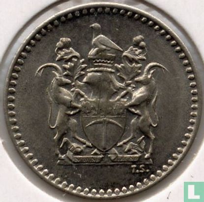 Rhodesien 2 ½ Cent 1970 - Bild 2