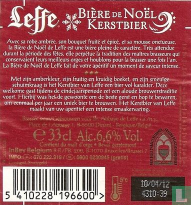 Leffe Bière de Noel Kerstbier - Bild 2