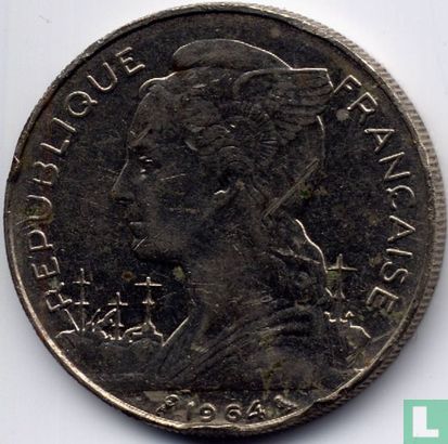 Réunion 100 francs 1964 - Afbeelding 1