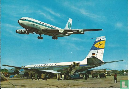 Lufthansa / Pan Am - Boeing 707 (Airport Frankfurt)