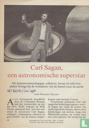 198107 Carl Sagan, een astronomische superstar - Image 1