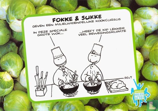Fokke & Sukke geven een milieuvriendelijke kookcursus - Image 1