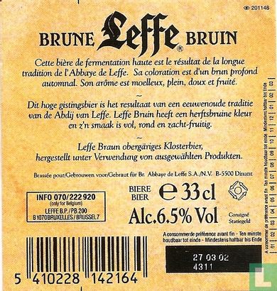 Leffe Brune 6 Bruin - Afbeelding 2