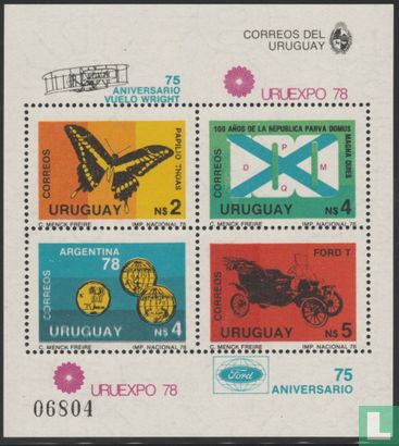 Stamp exhibition Uruexpo 78 - Image 1