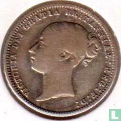Verenigd koninkrijk 6 pence 1874 - Afbeelding 2