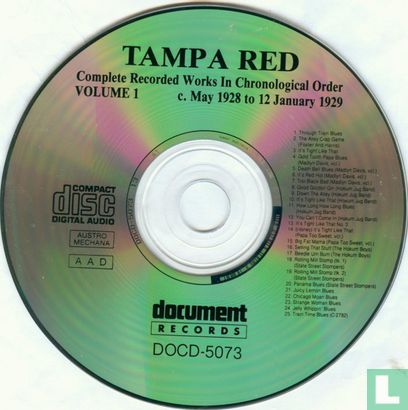 Tampa Red in Chronological Order Volume 1 - Image 3