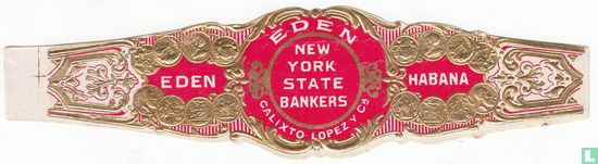 Eden New York State Bankers Calixto Lopez y Ca.  - Afbeelding 1