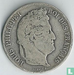 France 5 francs 1841 (B) - Image 2
