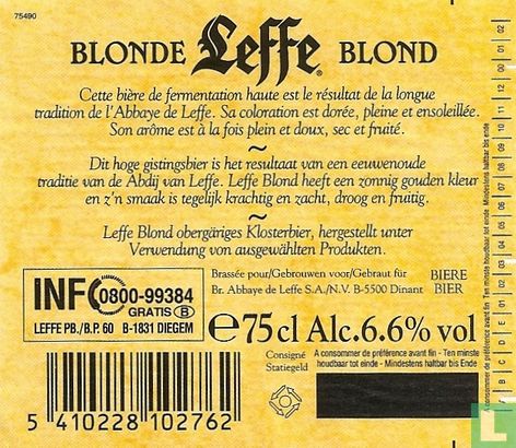 Leffe Blonde Blond 75 cl - Image 2