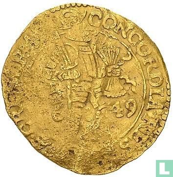Utrecht 1 ducat 1649 - Image 1