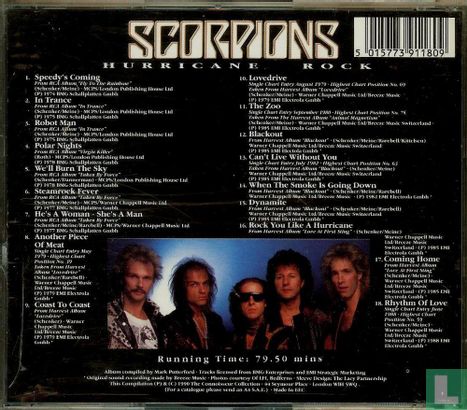 Hurricane Rock - Scorpions Collection 1974 - 1988 - Afbeelding 2