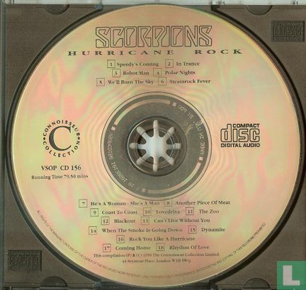 Hurricane Rock - Scorpions Collection 1974 - 1988 - Afbeelding 3