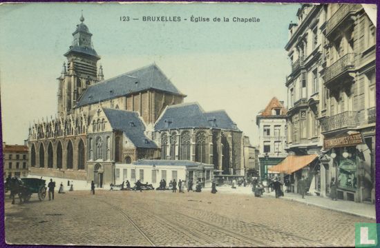 Brussel .Onze Lieve Vrouw Kapellekerk . église de  la chapelle - Image 1