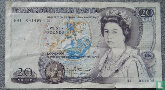 United Kingdom 20 Pounds  - Image 1