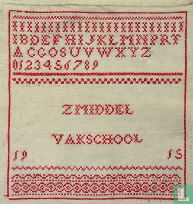 Vakschool Z. Middel 1915