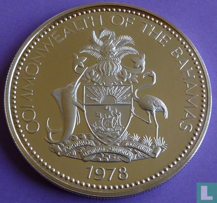 Bahamas 5 dollars 1978 (PROOF) - Image 1