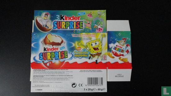 3-pack doosje Spongebob squarepants  - Image 1