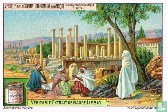 Ruines de l'ancienne Timgad (Algérie)