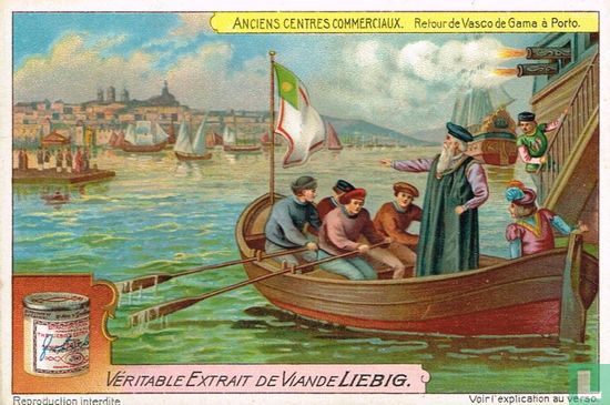 Retour de Vasco de Gama à Porto