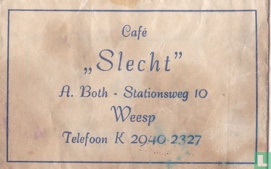 Café "Slecht" - Image 1